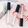 Speicherflaschen Schwarze Kappe Lipgloss nachfüllbare Flasche 5ml Flüssige Lidschatten Schönheitstools Kosmetischer Lippenstift Lipbalm -Behälter