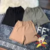 Shorts pour hommes Saison 6 Shorts Shorts vierges Hommes Femmes Poches zippées Coton éponge Solide Ye Culotte G221214