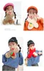 다양한 색상 귀여운 만화 봉제 따뜻한 어린이 스카프