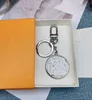 Hoge Qualtiy merkontwerper Keychain Holder Key Chain Porte Clef Gift Men Women Souvenirs Car Bag Keychain met Box A30A