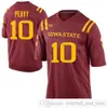 NCAA Custom ISU Iowa State College Cyclones Football Jerseys Stitched Sean Foster Kamilo Tongamoa Joey Ramos O'Rien Vance Ray Lima Jersey جيرسي