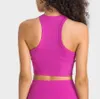 Débardeur de Yoga pour femmes, soutien-gorge de sport résistant aux chocs, vêtements de course, Fitness, chemises pour dames, LU-001, 319h