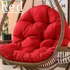 Almohada Kawaii Silla de huevo al aire libre Terraza interior Dormitorio Balcón Colgando Columpio Suave y cálido con invierno Algodón puro