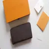 with box Sell zippy wallet new geninue Leather mens and womens long wallets purse card Holders 2021 G0xc#228v