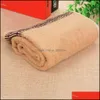 Handduk 3Kolor Absorberande mjuk tv￤ttduk Badet Pure Cotton Siege Back Word Drop Delivery Home Garden Textiles Oteyi