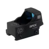 Taktik EFLX Yeşil Nokta Görüşü 550 Holografik Tüfek 3 MOA Tabanca Mini Tüfek Avcılık Optikleri Tam Orijinal İşaretler ile fit 20mm Ray