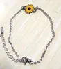 Charm Bracelets High Quality Stainless Steel Sunflower Bracelet Retro Cute Women's Accessories Fashion Wedding Party Jewelry Gifts