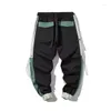 Men's Pants 2022 Men's Cargo Harem Jogger Ribbons Men Streetwear Hip Hop Sweatpants Fashion Woman Trousers Ne