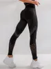 女性用レギンス女性ヨガパンツスポーツランニングスポーツウェア伸縮性のあるフィットネスシームレスなアスレチックジム圧縮タイツ