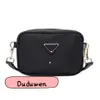 17x5x11Cm classic nylon Pr makeup storage strap bag fashion cosmetic gift collection item triangle mark2012