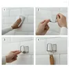 Hooks Kitchen Sink Sponges Holder Stainless Steel Self Adhesive Drain Drying Rack Space Saving Wall Shelf Accessories