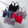 Yoga outfit y-formad vacker rygg sportbh sexig stötsäker snabbtorkning fitness underkläder