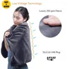 Blankets USB Electric Heating Blanket Warm Shawl Coral Fleece Plush 3-speed Adjust Temperature Winter Large 100x70cm Keep Pad