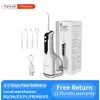 Oral Irrigators Other Hygiene Fairywill Irrigator Portable Water Flosser 330ML Dental Teeth Cleaning USB Charge With 5 Jets For Braces Travel 221215