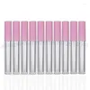 Storage Bottles 10PCS 2.5ML Empty Lip Gloss Tube Cosmetic Mini Containers Brush Tip Applicator Wand For Refillable Makeup DIY