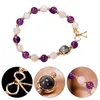 Strand 2022 Moonstone Armband Crystal White Moonlight Amethyst för kvinnor