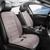 Fundas de asiento de coche, cojín de calentamiento rápido con respaldo, funda cómoda de invierno de 12V para conductor y pasajero