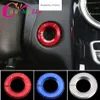 Color My Life Car Ignition Switch Trim key Ring Hole Circle Stickers for Mercedes Benz A C Class GLA CLA GLC W205 W212 X253 C117