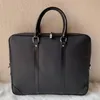 Marka erkek omuz çantası siyah kahverengi deri tasarımcı çanta iş dünyası dizüstü bilgisayar çantası messenger çanta 3 renk248o