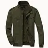 Herenjacks Spring herfst Bomber Jacket Mens Army Workout Windscheper Tactische lagen Tactical Coats