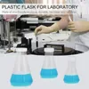 股関節フラスク6PCS化学科学研究所用品のための多機能実用的な洗えるコニカルフラスコ実験