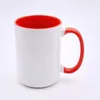 15 oz Sublimation Mugs Blank Cups for DIY Coffee Mugs Tazas Para With Individual White Gift Box