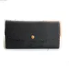 古典的な高品質のデザイナー財布財布女性のエンボス加工バックルロングウォレットコインパースバックルクリップキーバッグカードホルダー254z