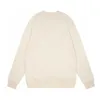 Moletons masculinos Sweatshirts Designer Autumn 2022 Novo padrão de impressão G e suéter solto versátil feminino 4KE0