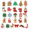 Juldekorationer 1 Set Pepparkakor MANNAMENTER FÖR XMAS TREE 7.5 CM TALL GINGERMAN HANNING CHARMS Ornament Holiday Decor