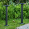 Lámpara de césped de paisaje de exterior, 40/60CM, impermeable, Villa, jardín, patio, soporte, poste de luz, poste moderno para parque comunitario