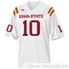 NCAA Custom ISU Iowa State College Cyclones Football Jerseys Stitched Sean Foster Kamilo Tongamoa Joey Ramos O'Rien Vance Ray Lima Jersey