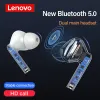 Lenovo XT90 trådlösa hörlurar TWS Earuds Bluetooth 50 Sports Earpon Touch -knapp IPX5 Vattentäta öronproppar med 300mAh Charg2324569