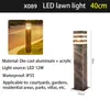 Lampe LED imperméable au design moderne, luminaire décoratif d'extérieur, idéal pour une pelouse, un jardin, une cour, un Patio, un parc ou un parc, 220/240V