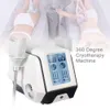 Cryolipolysis Slimming Fat Freezing Machine Cool Cryoterapy Body Shaping Fat and Cellulite Borttagning Dubbel Chin 360 grad 2 Handtag 5 Cryo Tips för att välja