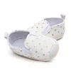 First Walkers Fashion 3 Colors Gold Polka Dots Pu Leather Baby Boys Girls Soft Sole Shoes Crib Anti-slip Sneaker