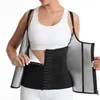 Damesjaberse vrouwen sauna pak taille trainer neopreen shirts voor sport workout corset hitte body shaper afslankte lange mouw zweet t-shirt