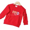 Kids Sweatshirts Long Sleeve Pullover Tops Cotton Fashion Black Hoodies for Children Boys Loose Sweatshirt Baby Girls Clothing