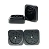 2 Layer Mini Square Herb Grinder 55MM Mini Portable Household Smoking Accessories Aluminum Tobacco Grinders