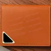 Vikbara korthållare väskor Herr kort plånbok för kvinnor Ultratunn bankkortklämma 8 fack 6 färg myntväska Grossistvolym