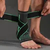 Suporte ao tornozelo 1 PCS Protetive Football Basketball Brace Compression Nylon Strap Belt Protector