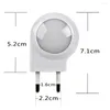 Nachtlichten MyCyk ​​Mini Led Snail Light Auto lamp Ingebouwde sensorbesturingsmuur voor Baby Kid Slaapkamer