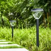 Solar Panel LED Lawn Lights Outdoor Garden Decoration Sunlight Ground Plug Lamps Spotlights Street Lamp Waterproof Fixture