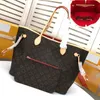 Luxury womens tote bag designer bags handbag louiseits totes wallet fashion viutonits leather messenger flower brown lattice MM shoulder Bags M40995 M41178 N41603