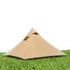 vierkante campingtent