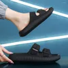 Slippers ASIFN Fashion Women's Beach Shoes Men's Street Sport Style Outdoor Slipper Thick Sole Anti-slip Breathable Slides Couple