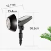 1/2pcs paisagem solar Spotlights White - Quente 2 colorido à prova de jardim à prova d'água à prova de jardim para pátio para o pátio