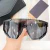 Shield Mask Sunglasses Солнцезащитные очки черные серые бокалы для мужчин Женские мод