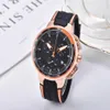 2021 جريمة Quartz Watch Dial Work Leisure Fashion Tick Sports Watch4194G