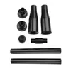 Garden Decorations 8 Plastic Nozzle Head Tubes Parts Fountain Watering Sprinklers Pond Pool Set Black Home Nozzles