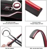 5M Car Dashboard Insert Flexible Trim Auto Interior Door Edge Decorative Moulding Strip Accessoires With Scraper